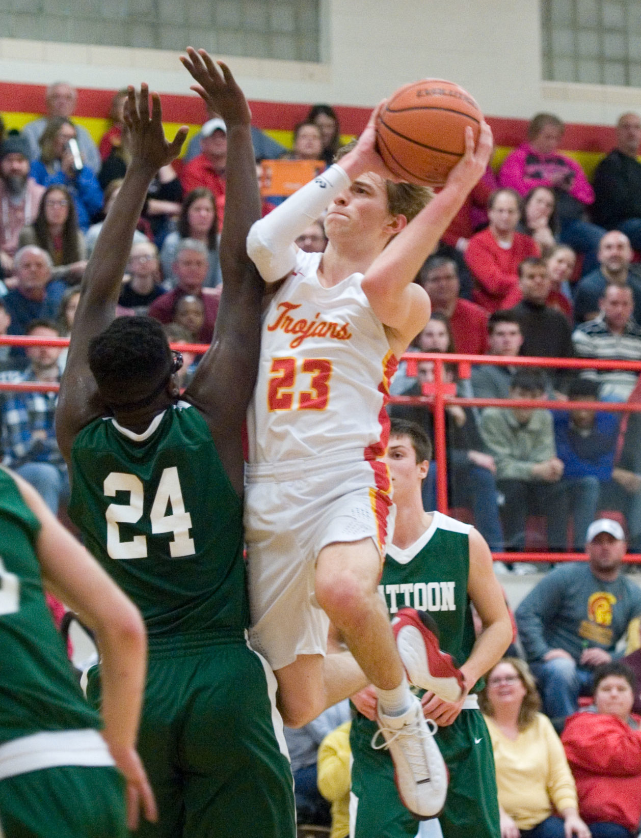 Charleston / Mattoon Boys Basketball 01/25/19 - 4